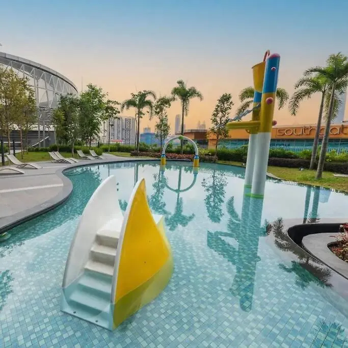 Chill-Houz Kl Trion 6P 2Br - 5-Mins Mrt - Trx Mall 吉隆坡 0*,  马来西亚