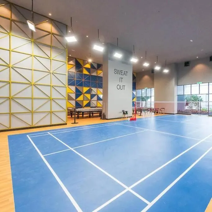 公寓 Chill-Houz Kl Trion 6P 2Br - 5-Mins Mrt - Trx Mall 吉隆坡